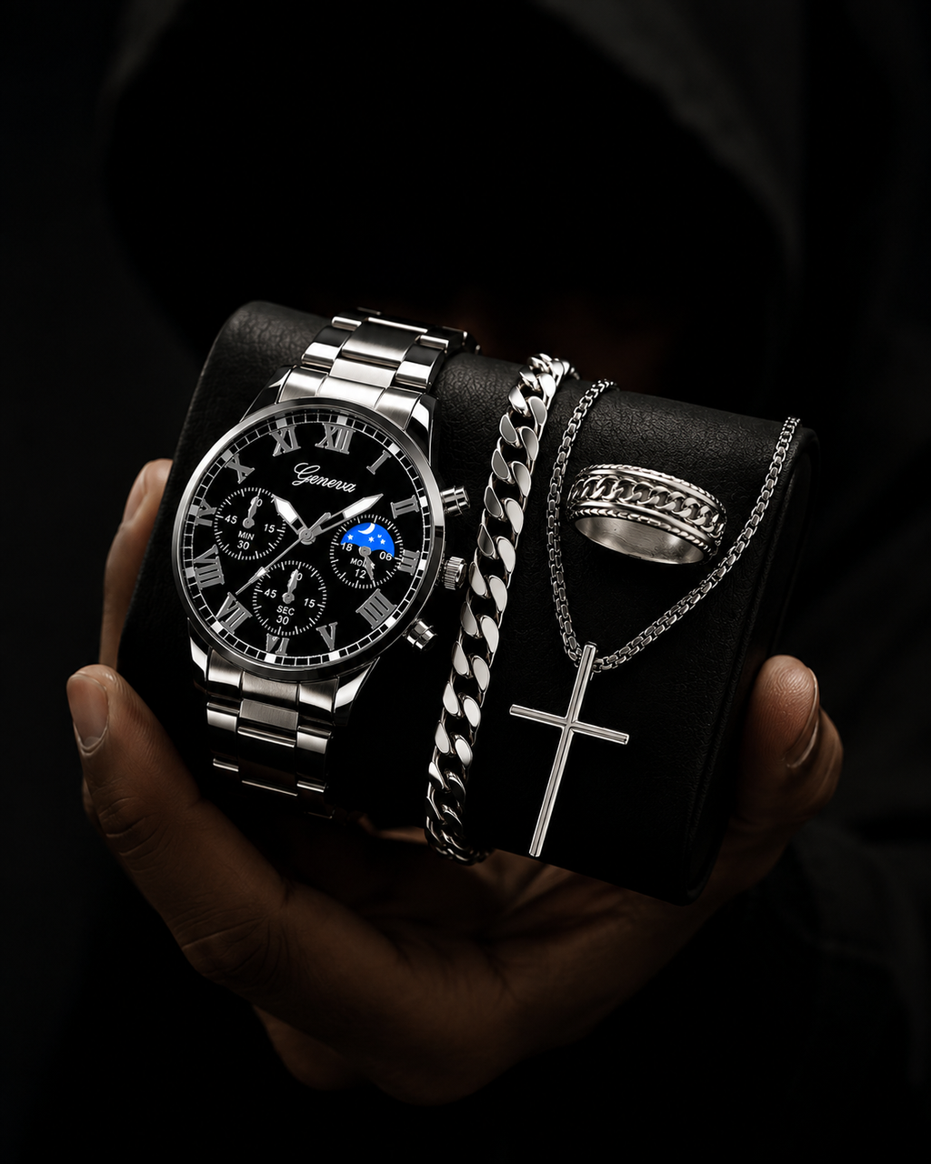 The Midnight Chronograph Set