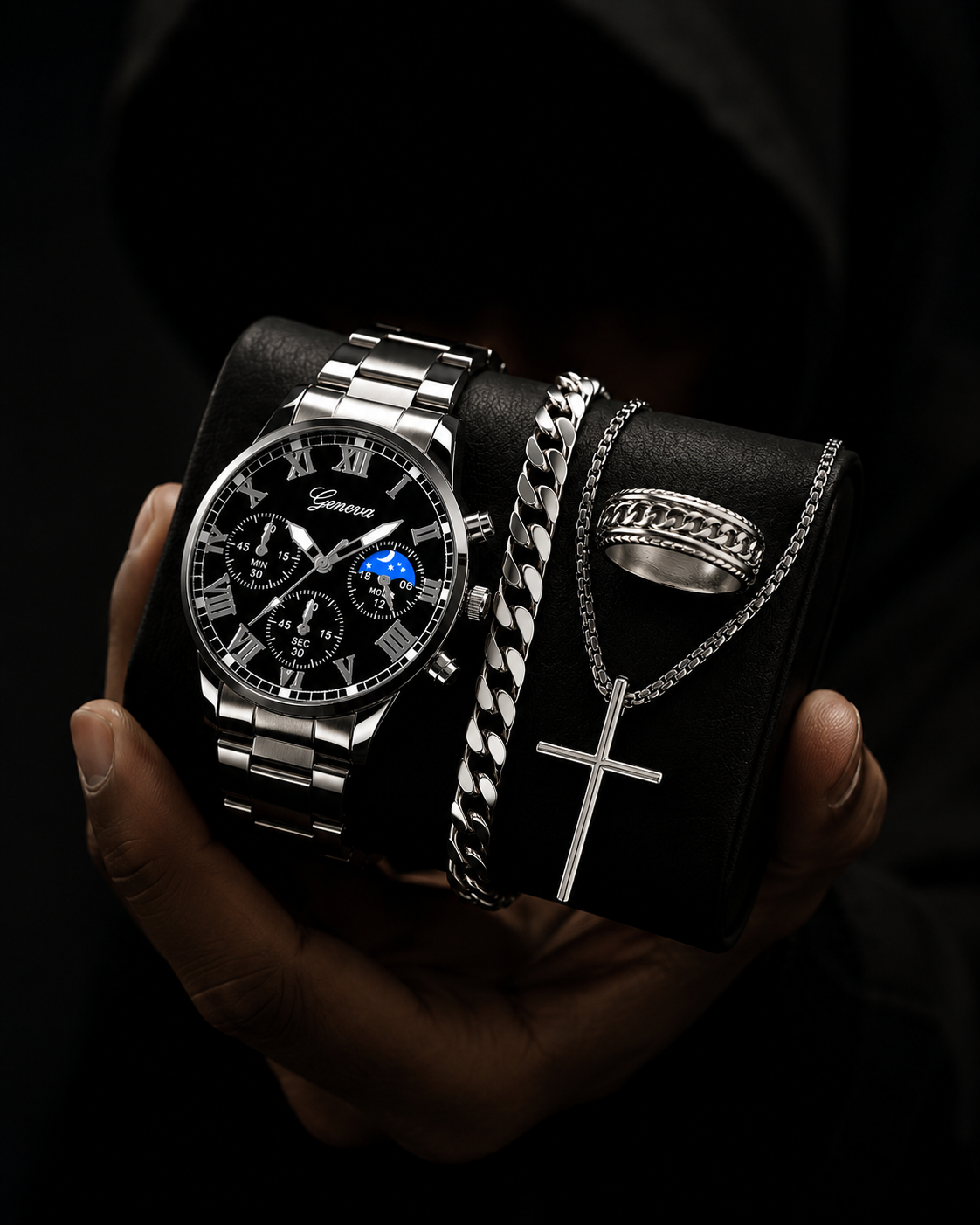 The Midnight Chronograph Set