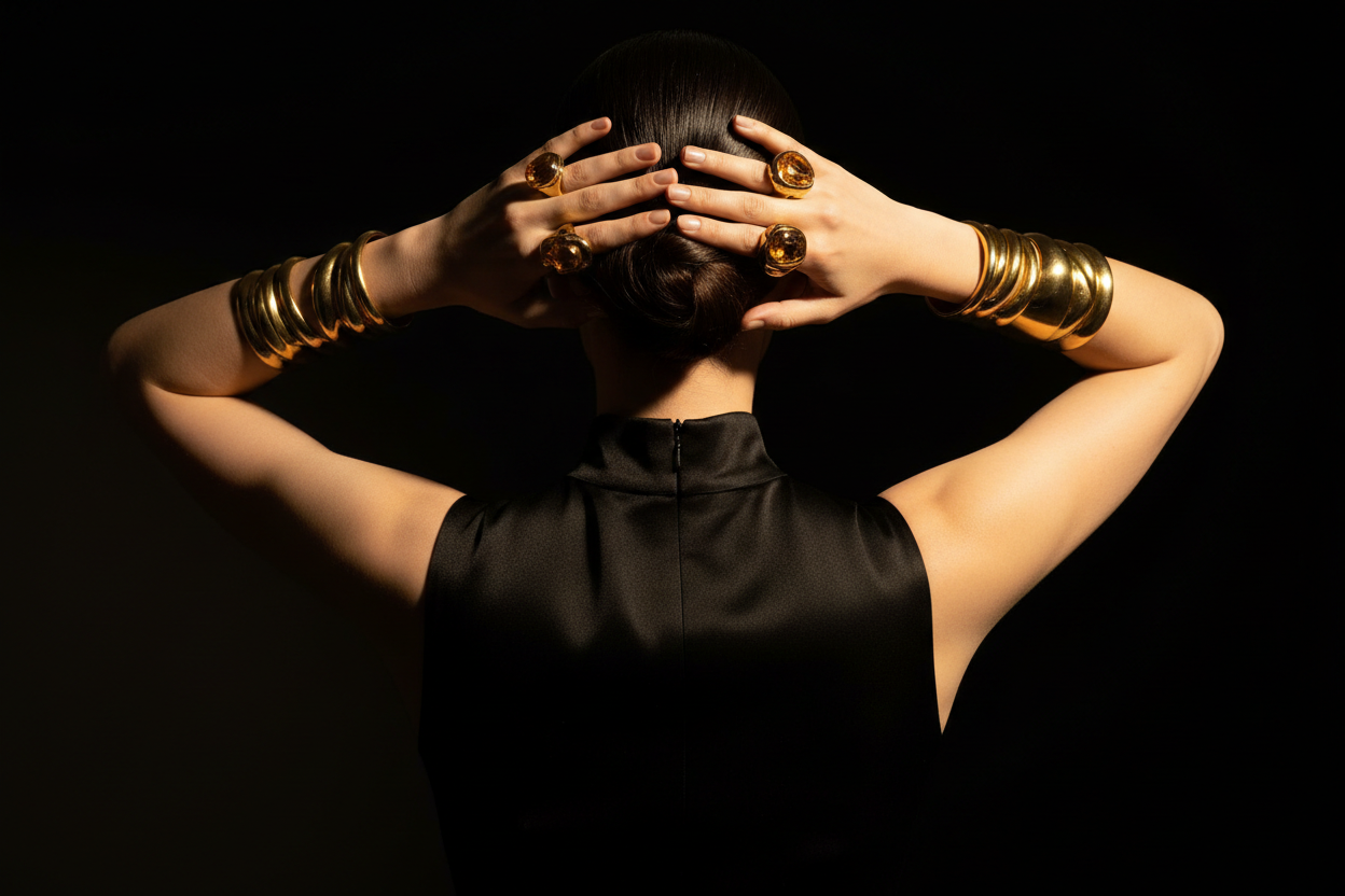 Back View Statement Rings