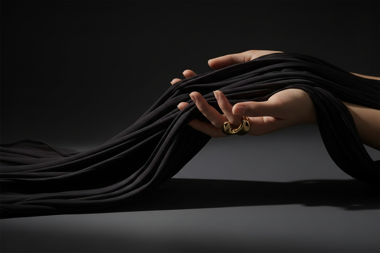 Dark Silk and Ring